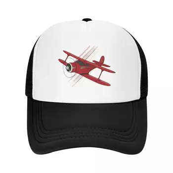 Beechcraft, страхотна червено-бяла бейзболна шапка, шапка за голф, мъжки шапки, дамски шапки,