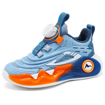 Kruleepo/ големи детски спортни маратонки за бягане за малки момичета и момчета, ежедневни баскетболни обувки големи размери, градинска нескользящая обувки Schuhe
