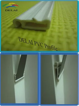 PVC Профил е Подходящ За Натяжной Тавани от PVC Фолио, Без Гарпуна