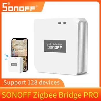 Sonoff ZB Bridge-P Zigbee 3.0 Bridge PRO Умен Дом с дистанционно управление, ZigBee устройства и Wi-Fi Поддържат 128 подустройств За eWeLink