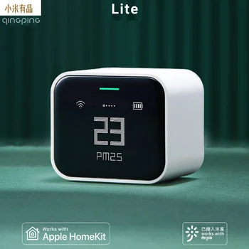 Youpin Qingping Air Детектор Lite Retina Touch IPS Екран със Сензорно управление на фпч2.5 Приложение Mihome Управление на въздушно наблюдение на работа с Homekit