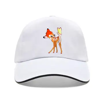 Бейзболна шапка с елени Бамби за мъже, жени, унисекс|шапки с анимационни герои на Уолт, детски мъжки дамски модни шапка Унисекс, Безплатна доставка