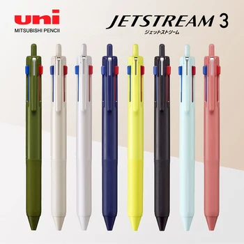 Гел Химикалка UNI Химикалка Писалка Jetstream 3 В 1 Многофункционална Преса-дръжка SXE3-507 Офис Аксесоари 0,5 / 0,7 мм Студентски Канцеларски материали