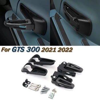За GTS 300 GTS300 gts300 gts 300 Аксесоари за мотоциклети стъпала за краката на задните пътници Закрепване на педала черен 2021 2022