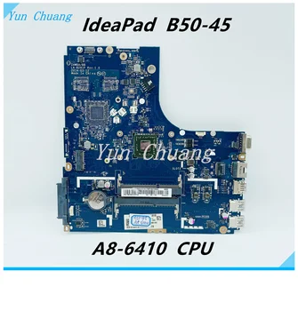 За Lenovo Ideapad В50-45 дънна Платка на лаптоп ZAWBA/BB LA-B291P FRU: 5B20G37254 5B20G37241 5B20G37214 дънна Платка с процесор A8-6410