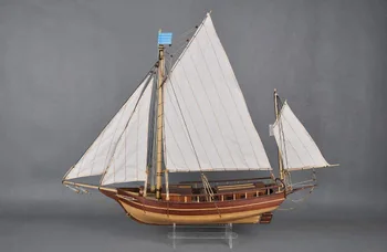 Класически модели комплекти дървени кораби, плаващи по скалата на 1/30 модерна плаване с лодка SPARY Boston модел 