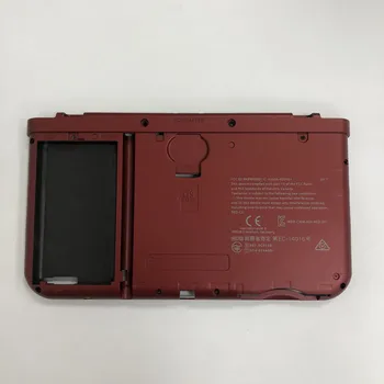 Оригиналната задния капак на отделението за батерията за нов 3dsxl за новия 3ds Xl калъф 2015 г. черен/червен/бял
