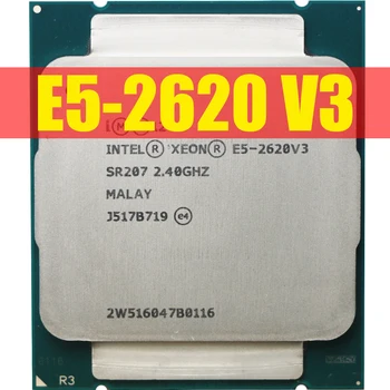 Платформата на дънната платка Xeon E5 2620 V3 procesador SR207 2,4 Ghz LGA 2011-3 CPU X99 DDR4 D4 за комплект Intel xeon