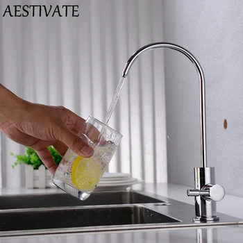 Смесители за кухня Директно за пречистване на питейна водопроводна вода Кран за кухненски мивки Антиосмотический за пречистване на питейна вода Кран SUS304