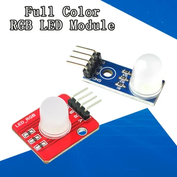10 мм пълноцветен RGB led Модуль140С5 Електронни градивни елементи за Arduinos САМ Starter Kit