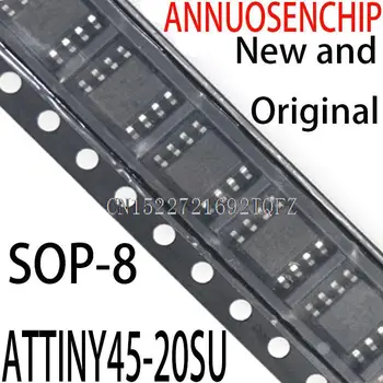 2 бр. Нов и оригинален ATtiny45 4KB СОП-8 ATTINY45-20SU