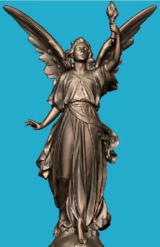 3D модел на релефни скулптури формат stl, за металообработващи машини с ЦПУ Athena goddess