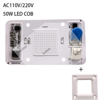 50 W 395нм 400нм COB Led UV Лампа Чип 110 220 дата на раждане AC Втвърдяване на Uv Детектор Кварцов Черна Светлина Бактерицидная Дезинфекция