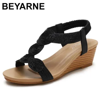 BEYARNEHot/ разпродажба на летни модни римски обувки, сандали с висок берцем за момичета, детски сандали-за ролята на държавата за деца, детски сандали за момичета с високо качество
