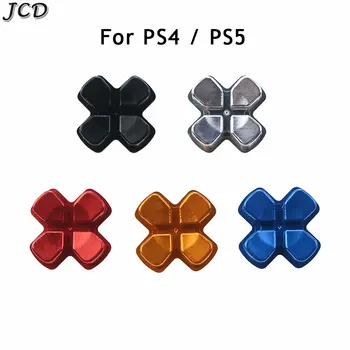 JCD За PS5 метална бутон Dpad алуминиев кант на посоката на контролера на Sony PS4 Крестообразная бутон D pad клавиш