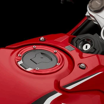 Алуминиева Газова маслен капачка с ЦПУ, защитна подплата за резервоара, защита на капака на резервоара за Honda CB500F CB 500F ABS 2016 2017 2018 2019