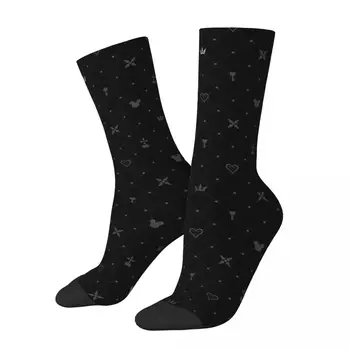 Готини мъжки и дамски чорапи с шарките на Kingdom Hearts, новост за улиците, пролет-лято, есен, зимни чорапи, подарък