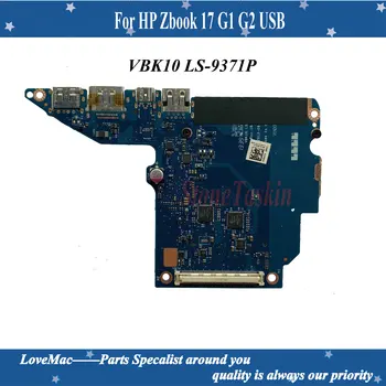Оригинална за HP Zbook 17 G1 G2 USB аудиоплата VBK10 LS-9371P тестван на 100%