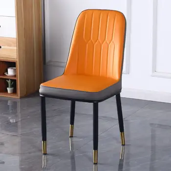 Трапезни столове за всекидневна Скандинавски дизайн Открит маса за хранене, стол Луксозна спалня Sillon Индивидуални мебели ZY50CY