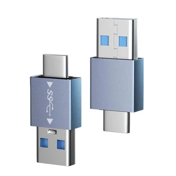 Универсален C USB OTG Адаптер Type C Male-USB Micro C Femable Конвертор За Samsung S20 S21 S10 Xiaomi Huawei USBC